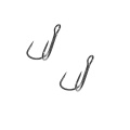 China Factory Custom Carbon Steel Fishing Hook Fishhooks Durable double Hooks